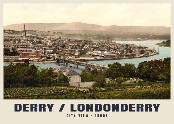 City View, Derry / Londonderry, c. 1890–1900 Heritage Print