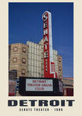 Senate Theater, Detroit, 1986 — Historic photograph print