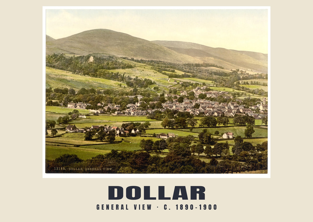General view, Dollar, c. 1890–1900 heritage photograph