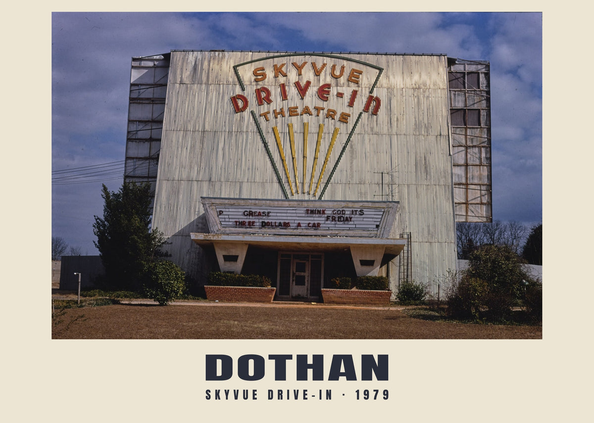 Skyvue Drive-In, Dothan, Alabama, 1979