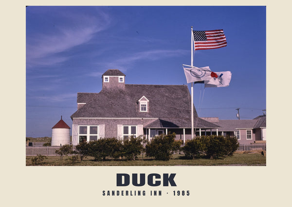 Sanderling Inn, Duck, North Carolina — 1985 · Historic photograph print