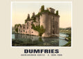 Caerlaverock Castle, Dumfries, c. 1890–1900 heritage photograph