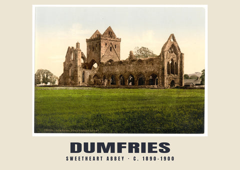 Abadía Sweetheart, Dumfries, c. 1890–1900 Impresión patrimonial