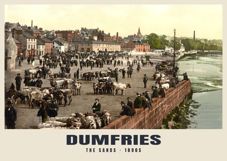 The Sands, Dumfries, c. 1890–1900 Heritage Print