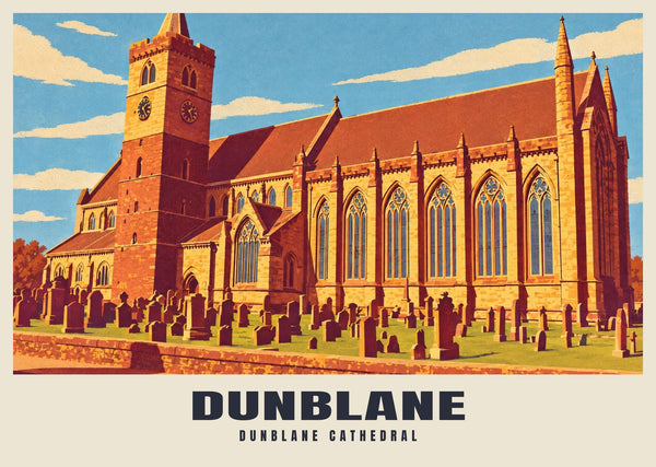 Dunblane Cathedral Poster