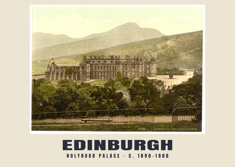 Holyrood Palace, Edinburgh, um 1890–1900 Heritage Print