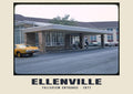 Fallsview Entrance, Ellenville, New York — Historic photograph print, 1977