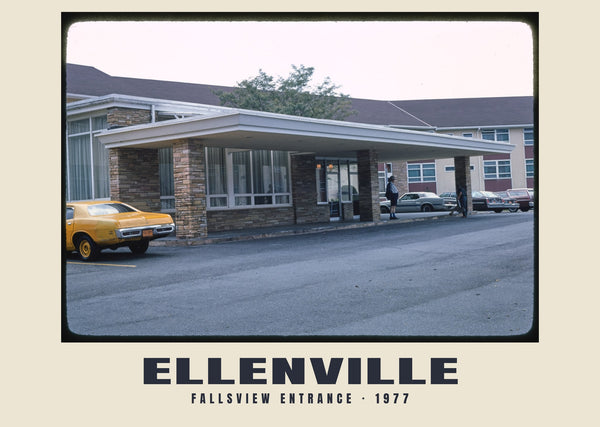 Wejście do Fallsview, Ellenville, New York — 1977