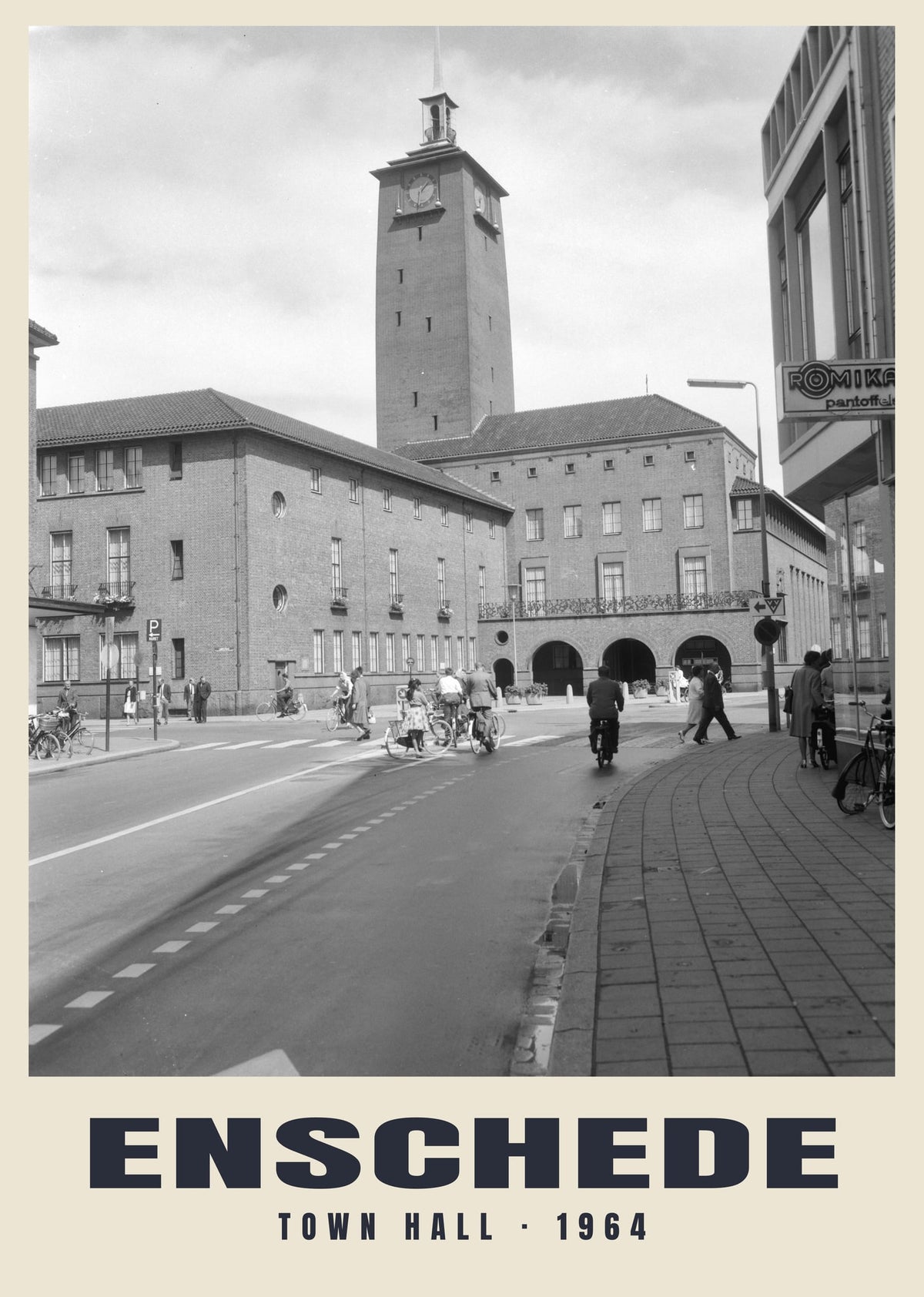 Municipio, Enschede, 1964