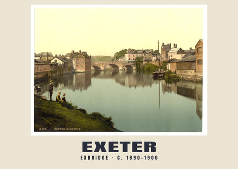Exbridge, Exeter, ca. 1890–1900 Heritage Print