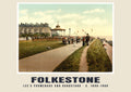 Lee's Promenade and Bandstand, Folkestone, c. 1890–1900 heritage photograph