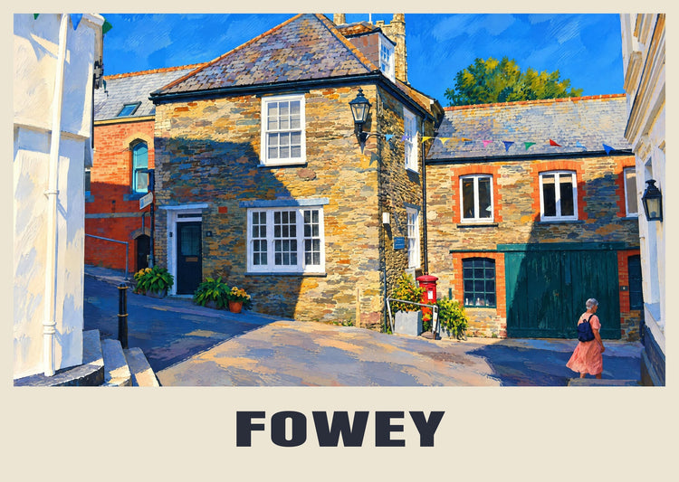 Fowey Poster