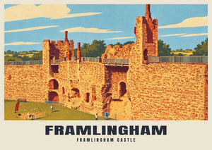 Framlingham Castle Poster