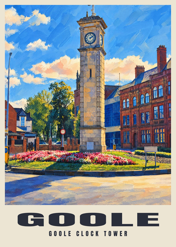Goole Clock Tower Poster