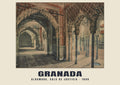 Alhambra, Sala de Justicia, Granada, 1899