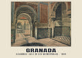 Alhambra, Sala de los Abencerrajes, Granada, 1899