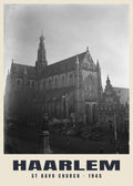 St Bavo Church, Haarlem, 1945 heritage photograph