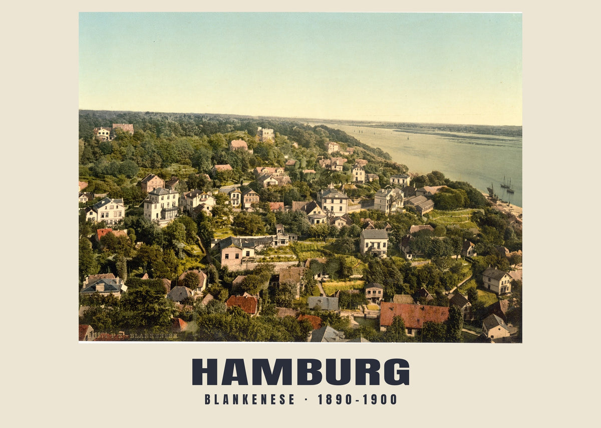 Blankenese, Hamburg, 1890–1900