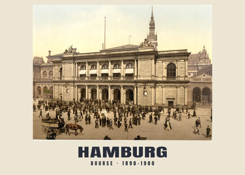 Bourse, Hamburg, 1890–1900