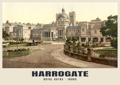Royal Baths, Harrogate, v. 1890–1900 Tirage patrimonial