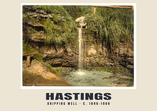 Dripping Well, Hastings, c. 1890–1900 Heritage Print