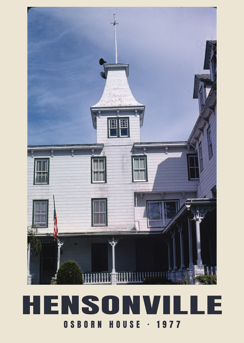 Osborn House, Hensonville, New York — 1977 · Tirage photographique historique