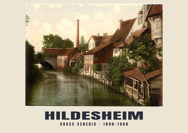 Gross Venedig, Hildesheim — 1890–1900 · Vintage photochrom print