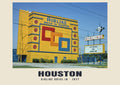 Airline Drive-In, Houston, 1977 — Tirage photographique historique