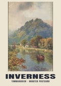 Tomnahurich, Inverness — Historic illustrated postcard print, 20th century