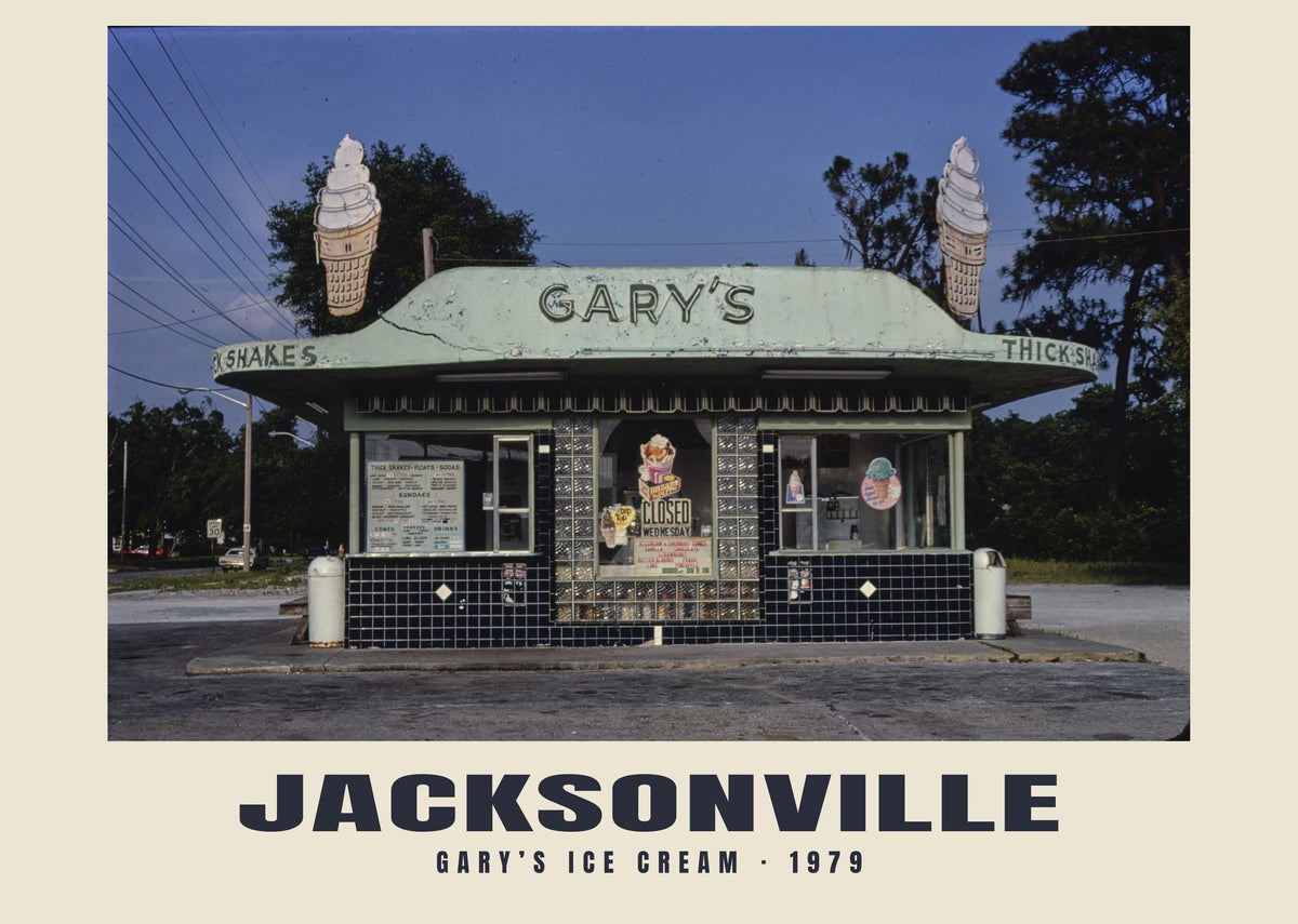 Gary’s Ice Cream, Jacksonville, Florida, 1979