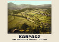 Town and mountain landscape, Karpacz, 1890–1900 heritage photograph