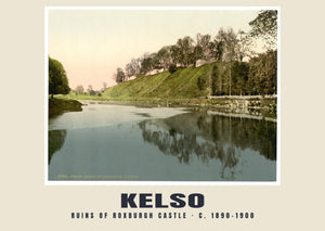 Ruinen von Roxburgh Castle, Kelso, ca. 1890–1900 Heritage Print