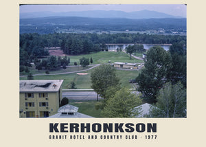 Granit Hotel and Country Club, Kerhonkson, New York — 1977 · Historic photograph print