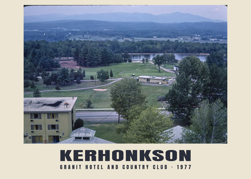 Granit Hotel and Country Club, Kerhonkson, New York — 1977 · Stampa fotografica storica
