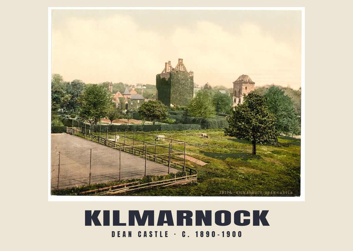Dean Castle, Kilmarnock, c. 1890–1900 heritage photograph
