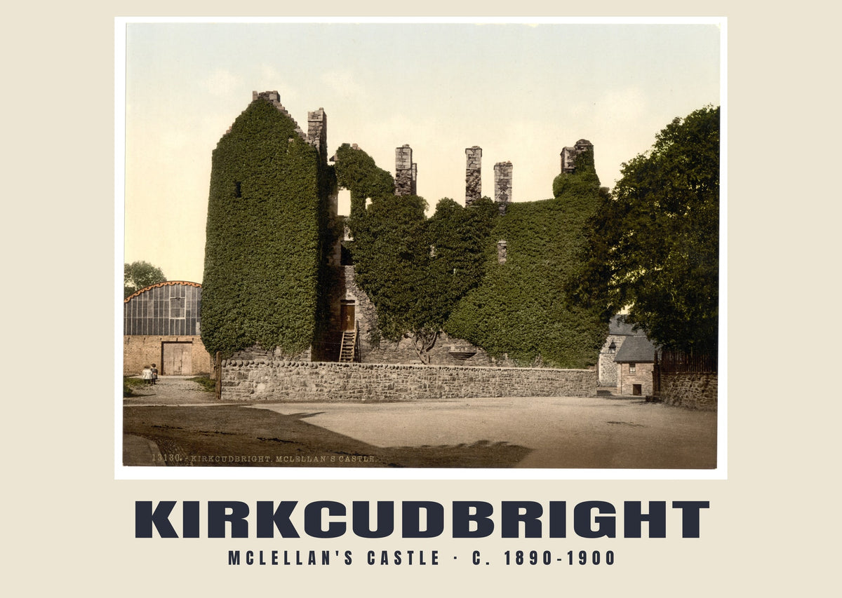 McLellan's Castle, Kirkcudbright, c. 1890–1900 heritage photograph
