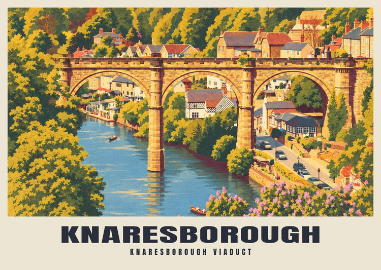 Knaresborough Viaduct Poster