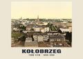 Town View, Kołobrzeg, 1890–1900 heritage photograph