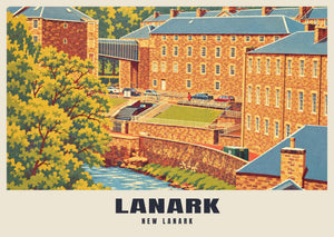New Lanark Poster