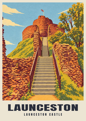 Launceston Castle Poster