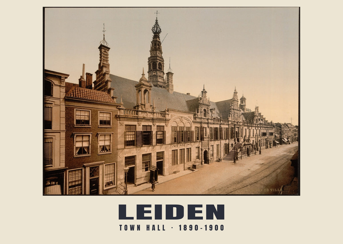 Stadhuis, Leiden, 1890–1900