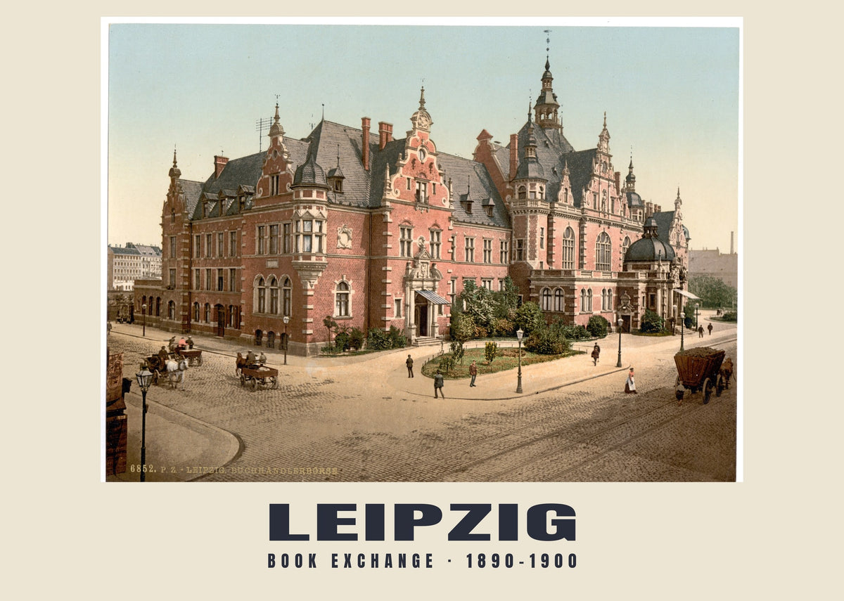Borsa del libro, Leipzig, 1890–1900