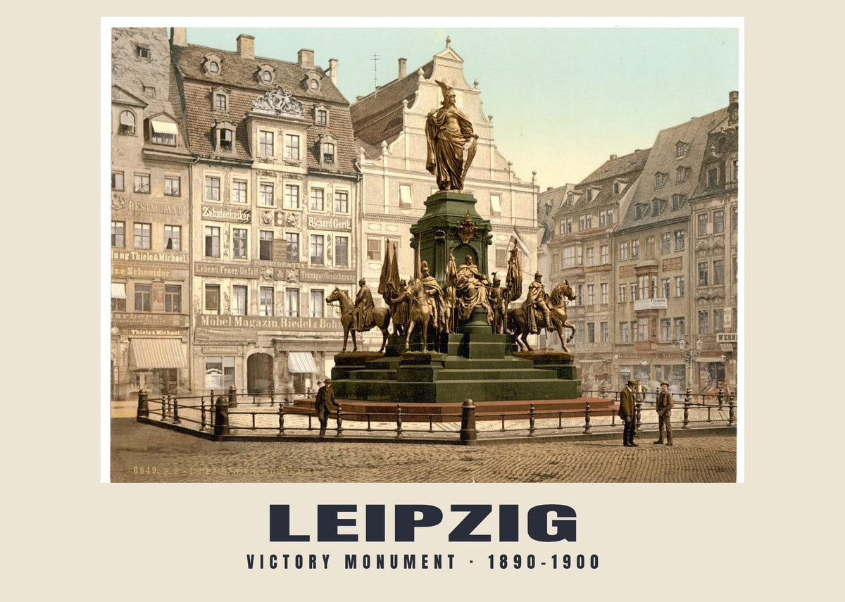 Monumento della Vittoria, Leipzig, 1890–1900