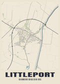 Street map poster of Littleport, Cambridgeshire