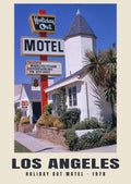 Holiday Out Motel, Los Angeles, 1978 — Wydruk historycznej fotografii