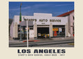 Stapp’s Auto Service, Eagle Rock, Los Angeles, 1977 — Historic photograph print