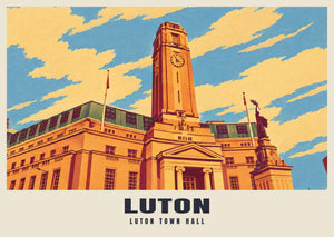 Luton Town Hall Poster