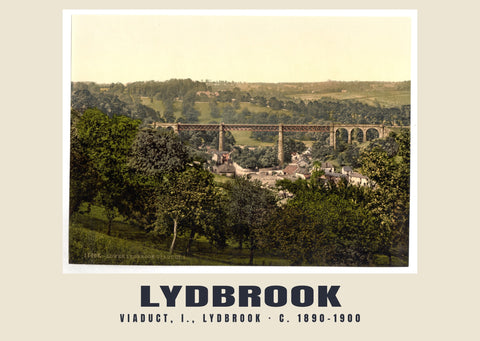 Viaduc, I., Lydbrook, v. 1890–1900, tirage patrimonial
