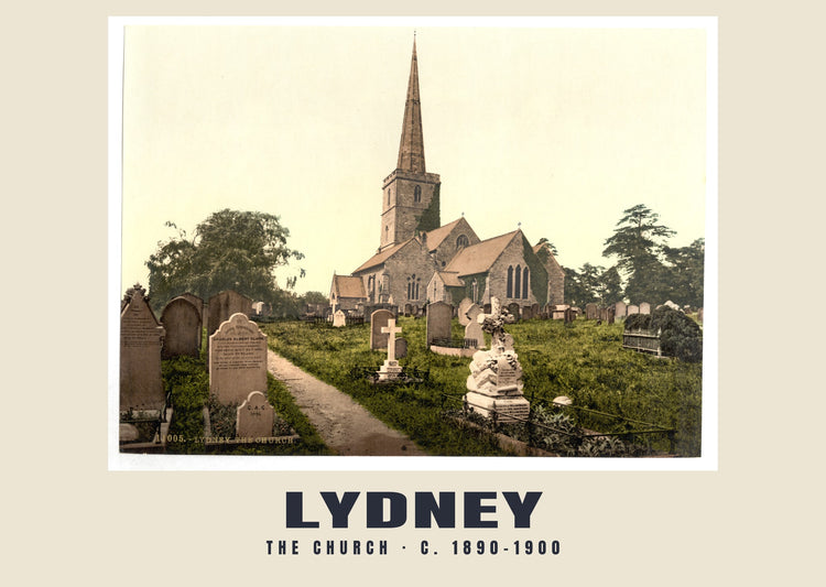 The church, Lydney, c. 1890–1900 Heritage Print