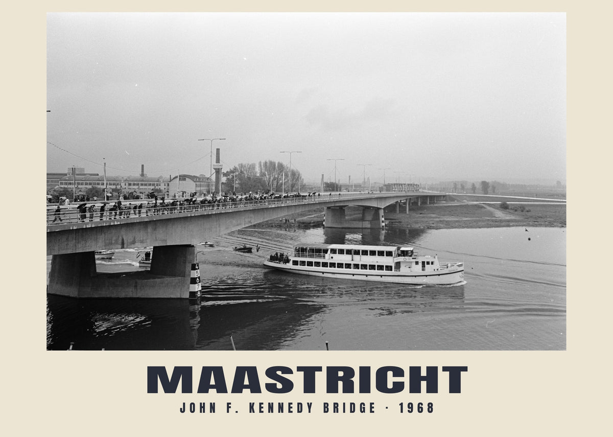 Pont John F. Kennedy, Maastricht, 1968